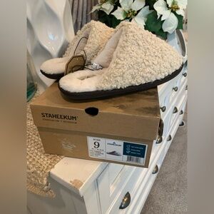 Staheekum Cream Loafers & Slip-Ons for Men or Women 9